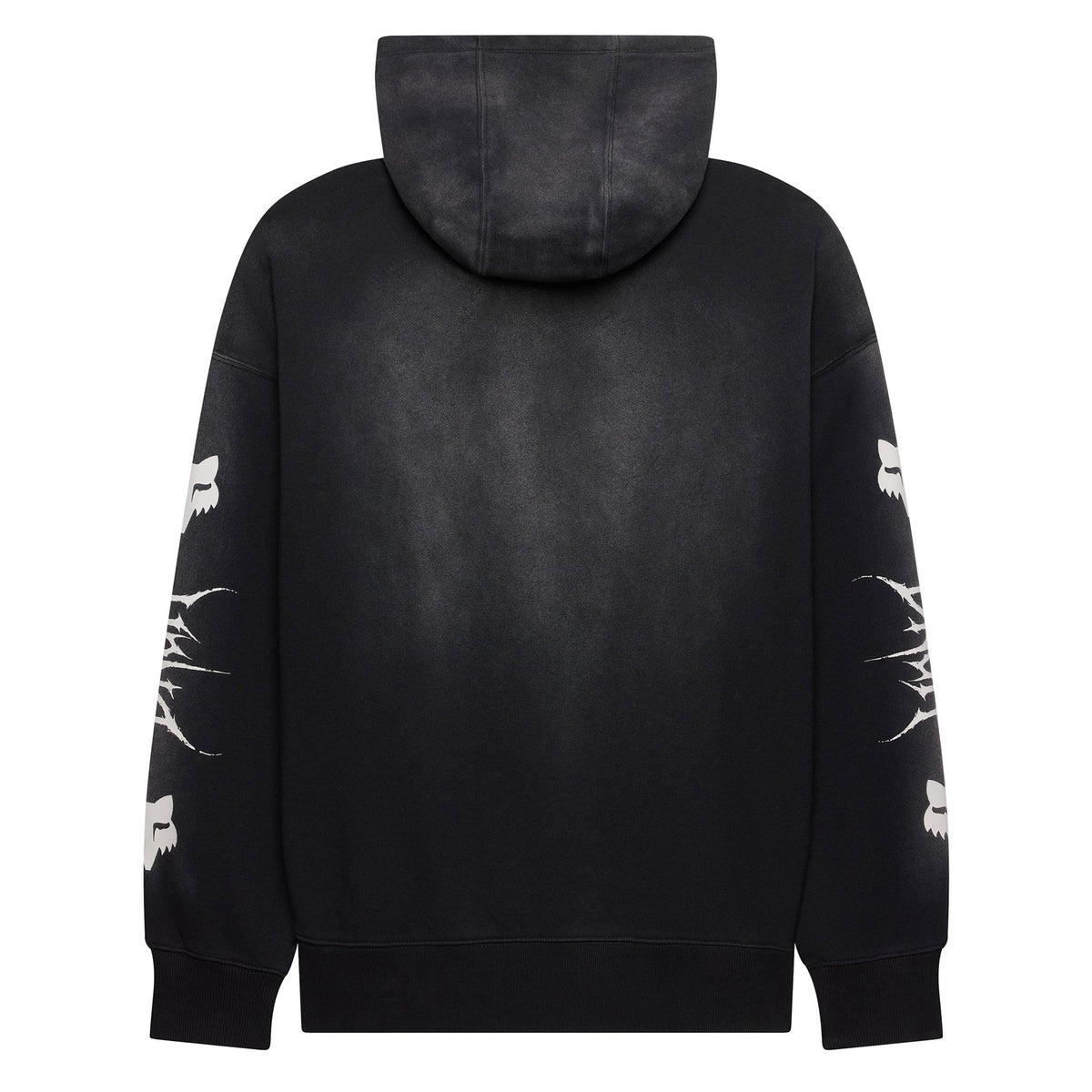 FOX Racing Mens Hoodie - DNGR Heavy Weight Fleece Pullover (Black)