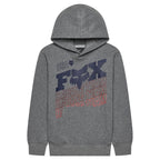 FOX Racing Youth Hoodie - COLDPRESS Fleece Pullover (Heather Graphite)