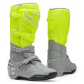 FOX Racing COMP Motocross Boots (Yellow/Grey)