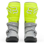 FOX Racing Youth COMP MX Boots (Yellow/Grey)