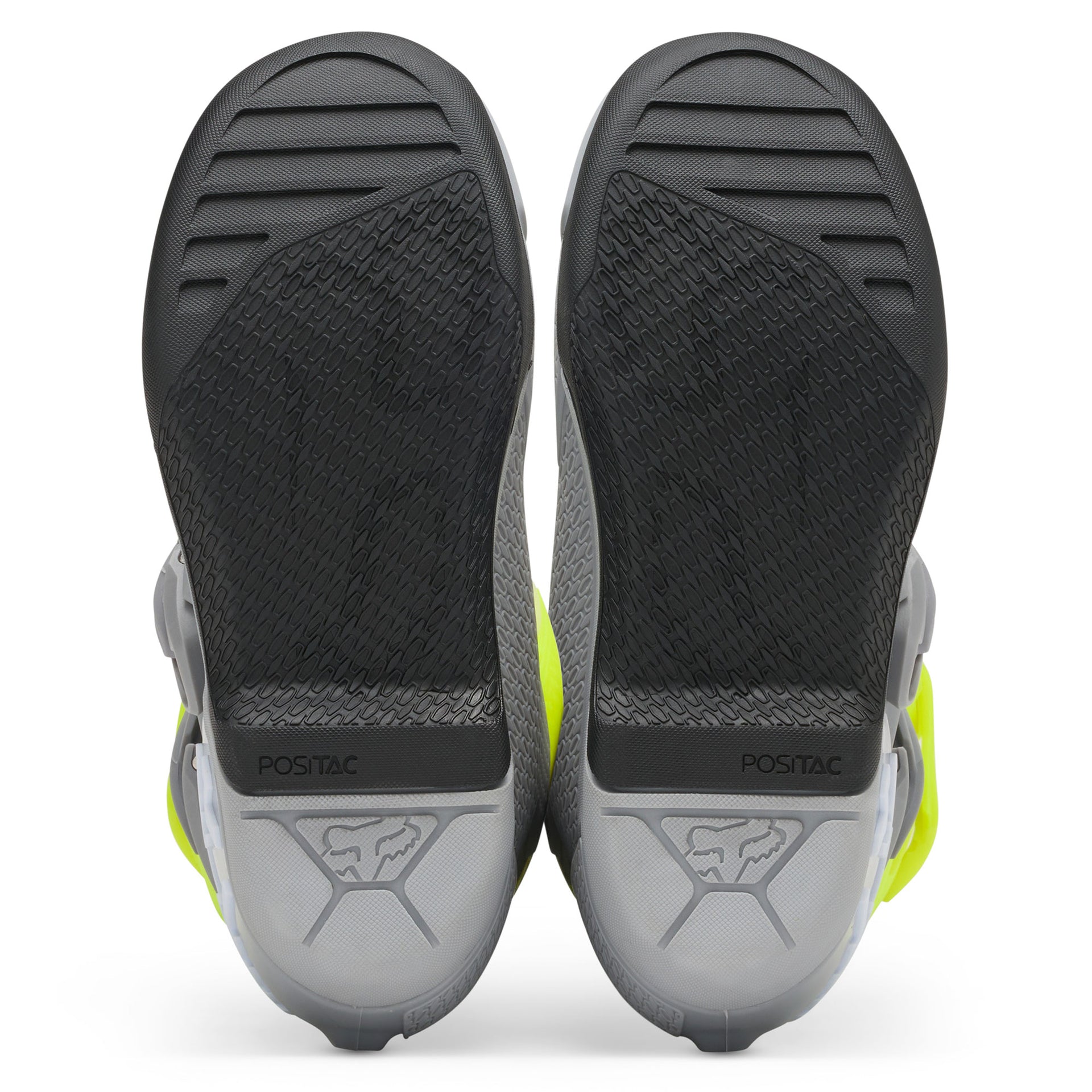FOX Racing Youth COMP MX Boots (Yellow/Grey)