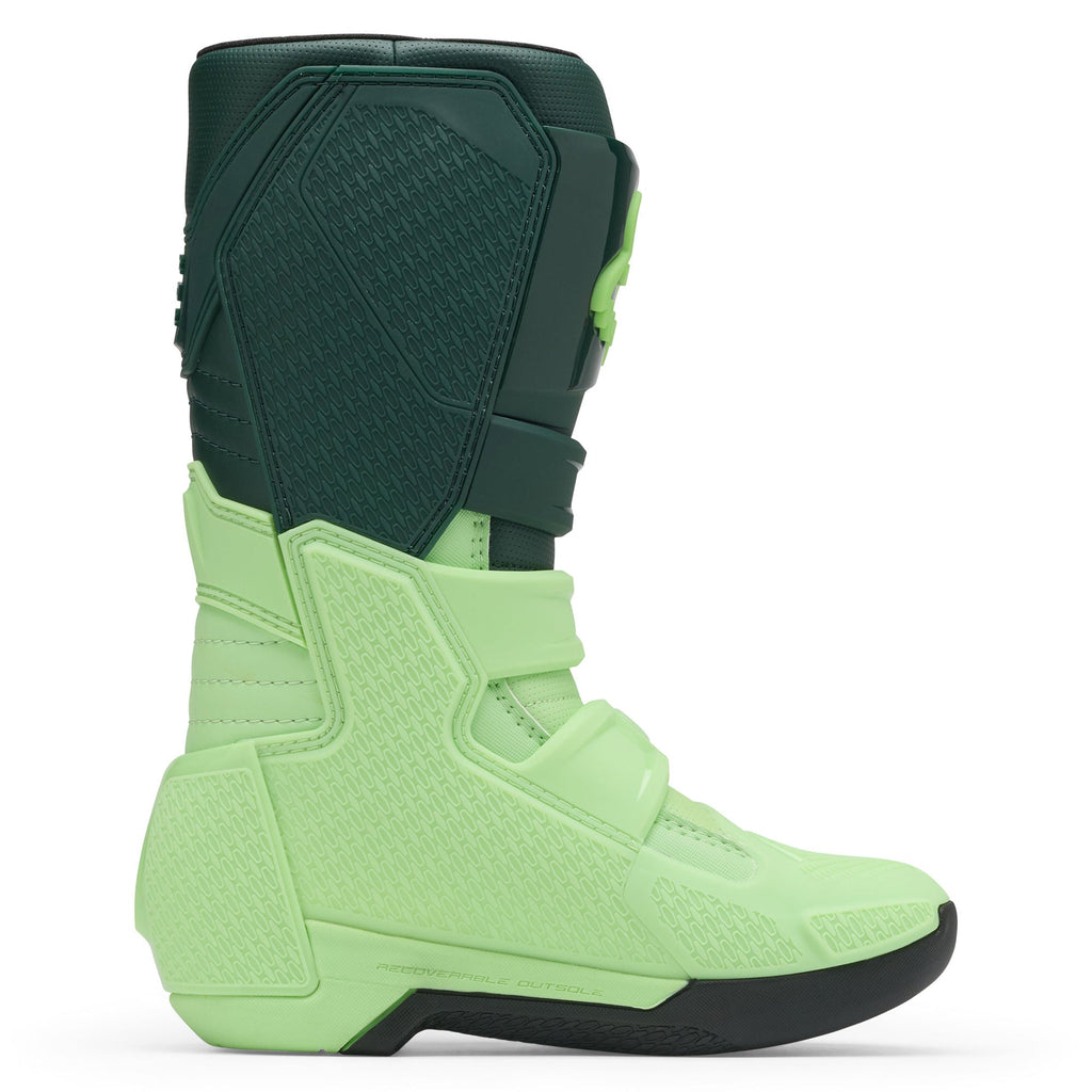 FOX Racing Youth COMP MX Boots (Melon/Kiwi)