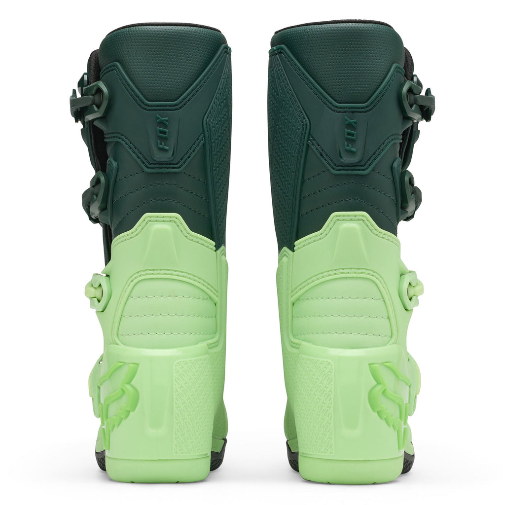 FOX Racing Youth COMP MX Boots (Melon/Kiwi)