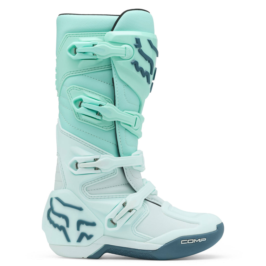 FOX Racing Women's COMP MX Boots (Ice Blue)