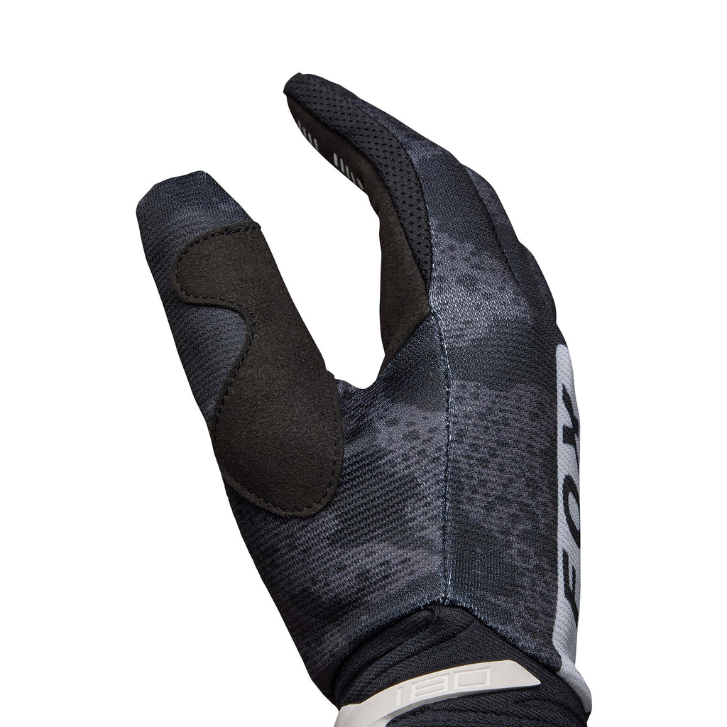 FOX Racing 180 BNKR v27 MX Gloves (Black/Silver Camo)