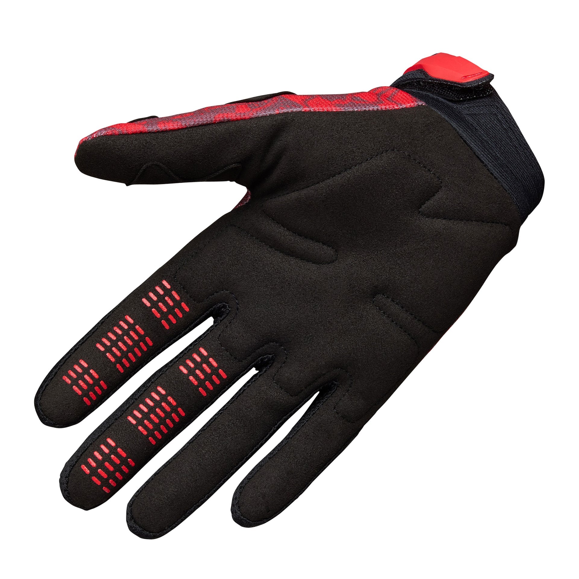 FOX Racing 180 ABYSS MX Gloves (Red Fluo/Black)