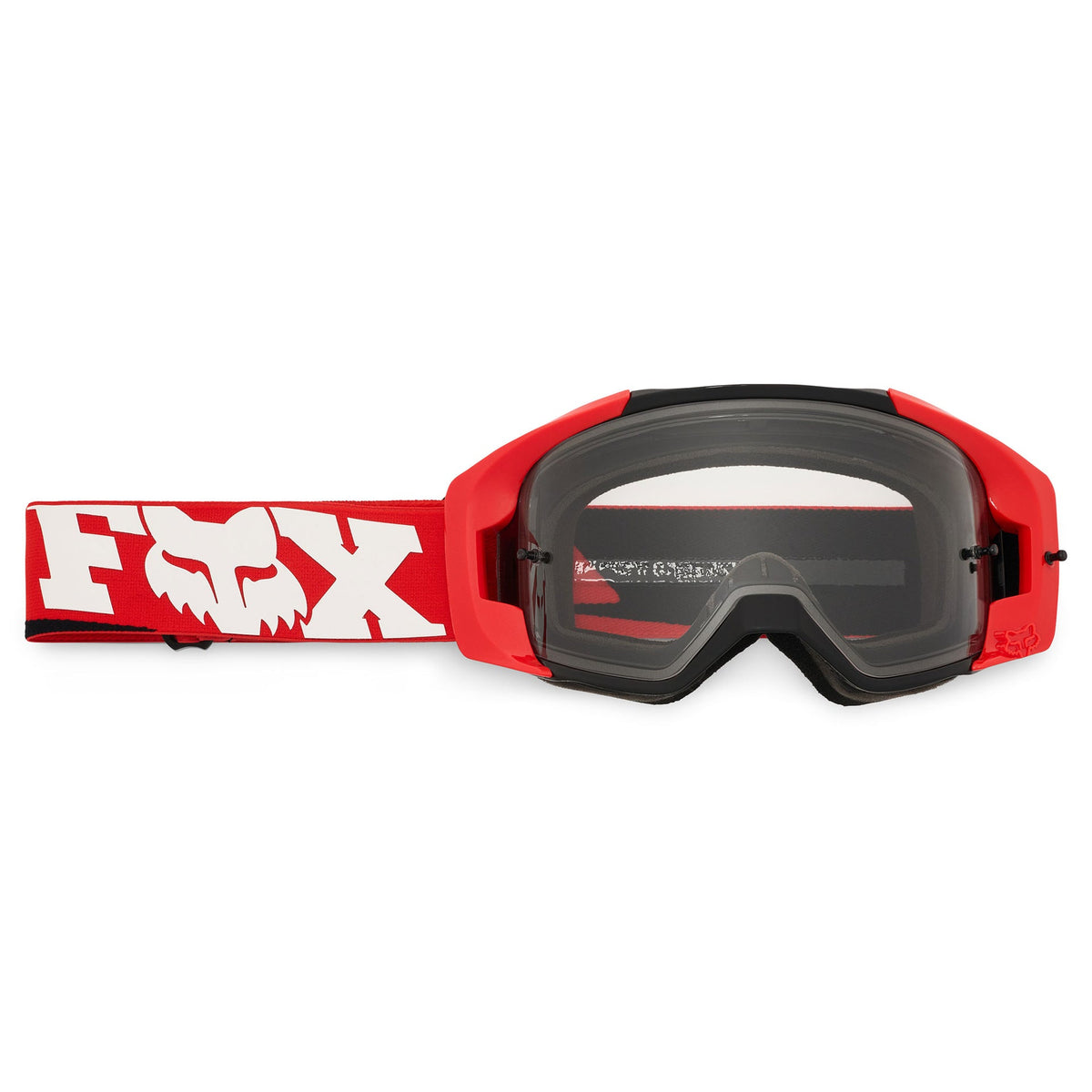 FOX Racing VUE CORE MX Goggles (Red) Clear Lens