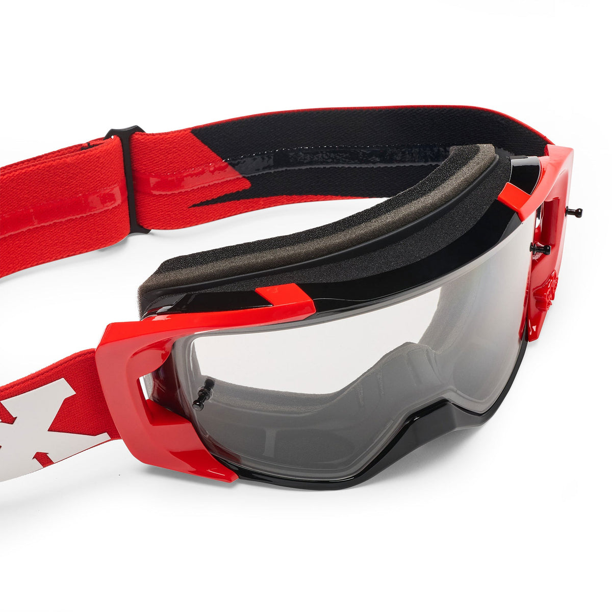 FOX Racing VUE CORE MX Goggles (Red) Clear Lens