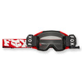 FOX Racing VUE Roll-Offs MX Goggles (Red/White/Black) Clear Lens