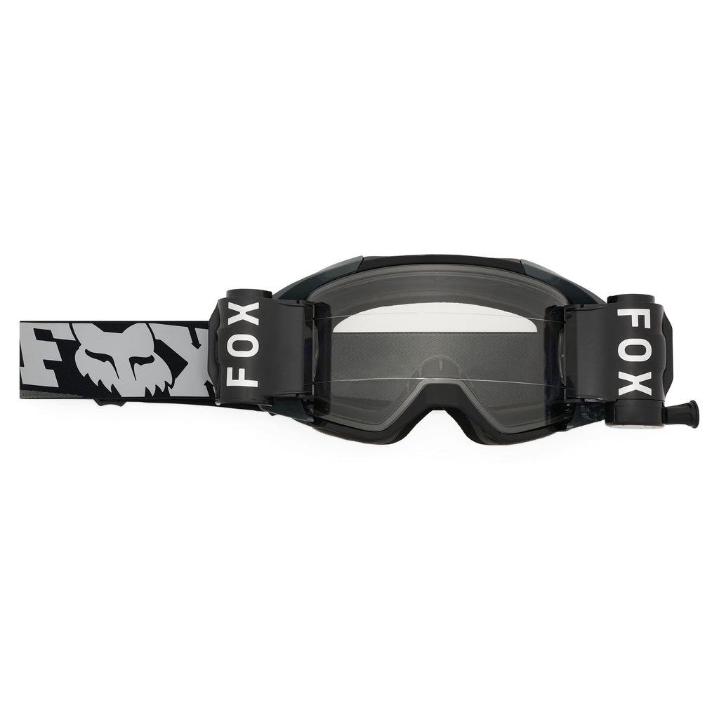 FOX Racing VUE Roll-Offs MX Goggles (Dark Shadow) Clear Lens