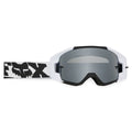 FOX Racing VUE CORE MX Goggles (Black/White) Mirror Silver Lens