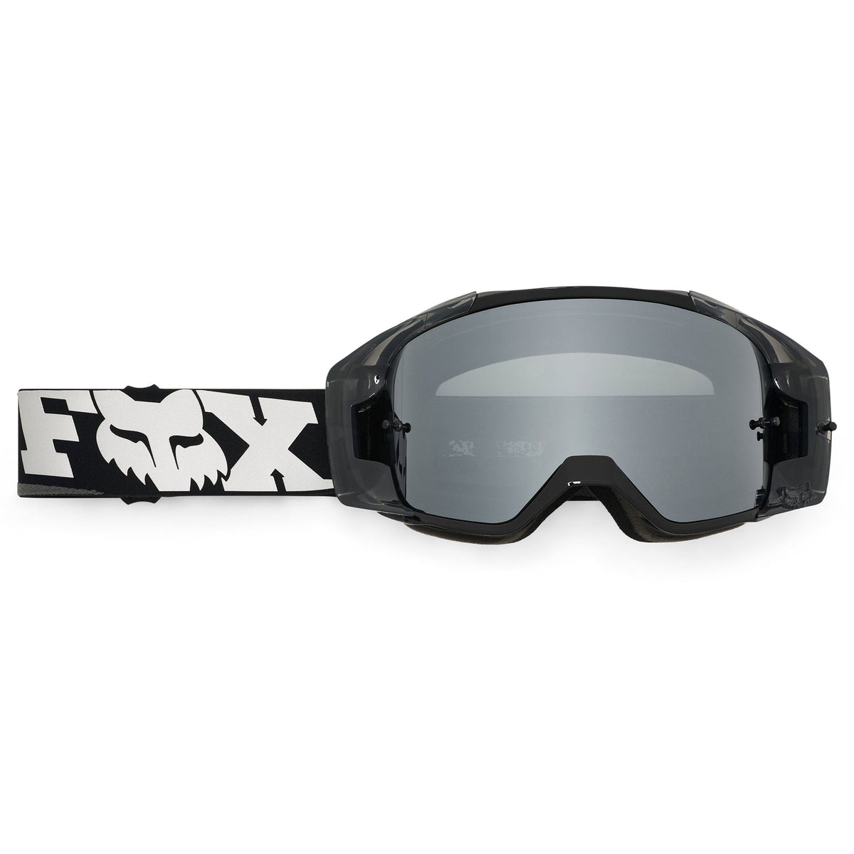 FOX Racing VUE CORE MX Goggles (Dark Shadow) Mirror Silver Lens
