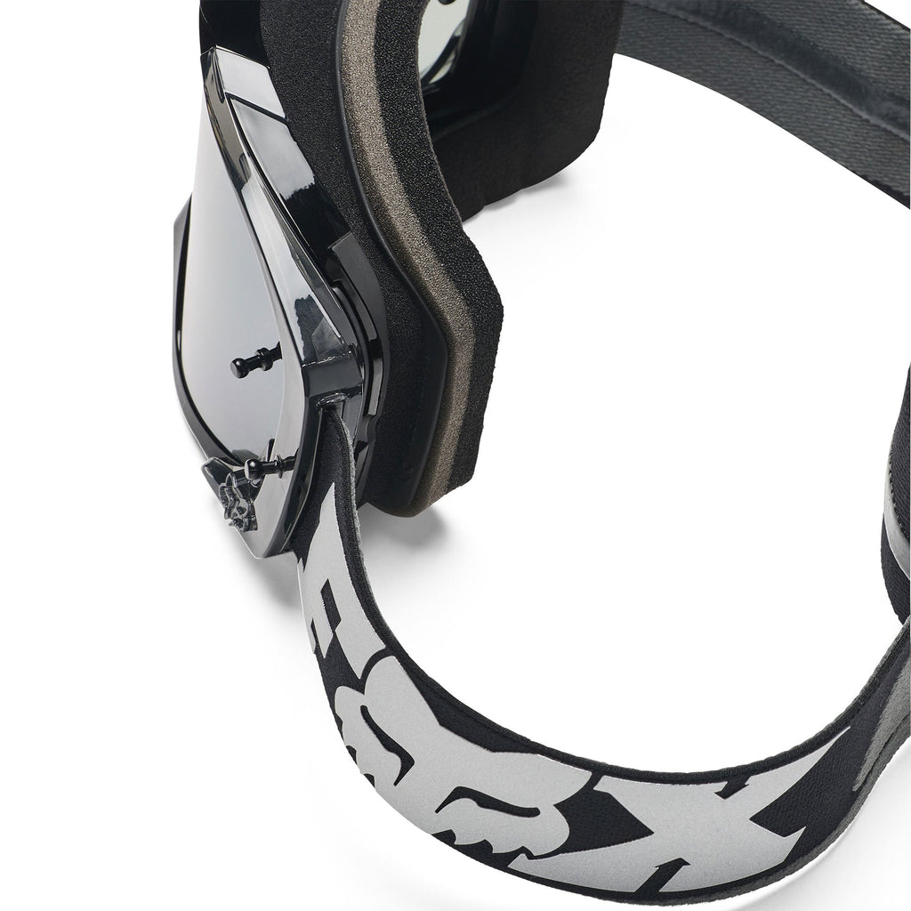FOX Racing VUE CORE MX Goggles (Dark Shadow) Mirror Silver Lens