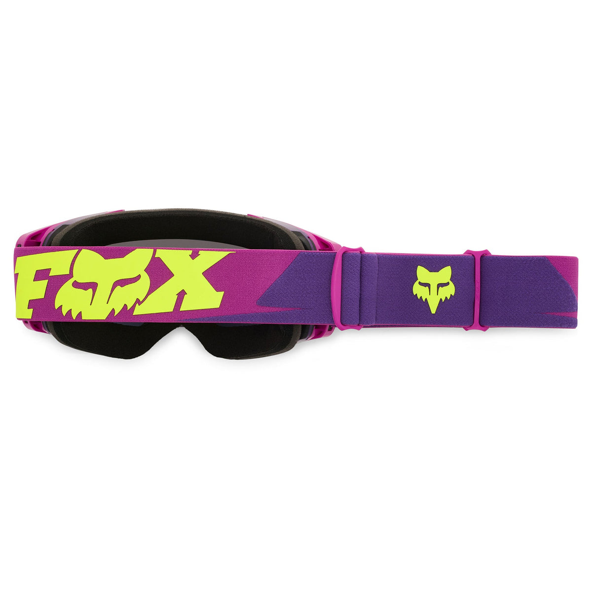 FOX Racing VUE CORE MX Goggles (Purple/Yellow) Mirror Gold Lens