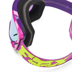 FOX Racing VUE CORE MX Goggles (Purple/Yellow) Mirror Gold Lens