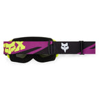FOX Racing MAIN V3 RAID MX Goggles (Purple Lava) Mirror Silver Lens
