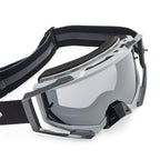 FOX Racing AIRSPACE V3 FOUNDRY MX Goggles (Black/Grey) Mirror Silver Lens