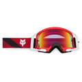 FOX Racing AIRSPACE V3 FOUNDRY MX Goggles (Chili Red) Mirror Red Lens