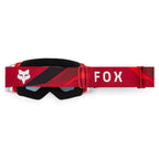 FOX Racing AIRSPACE V3 FOUNDRY MX Goggles (Chili Red) Mirror Red Lens