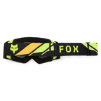 FOX Racing AIRSPACE V3 FOUNDRY MX Goggles (Hi-Viz Yellow/Black) Mirror Gold Lens