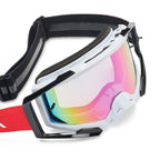 FOX Racing AIRSPACE V3 CLUTCH MX Goggles (Neon Pink) Mirror Pink Lens