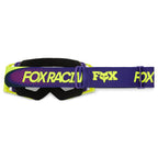 FOX Racing AIRSPACE V3 TEMPER MX Goggles (Grape/Yellow) Mirror Silver Lens