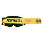 FOX Racing AIRSPACE V3 TEMPER MX Goggles (Yellow/Black) Mirror Red Lens