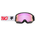FOX Racing MAIN V3 DRAFT MX Goggles (Black/Pink) Mirror Purple Lens