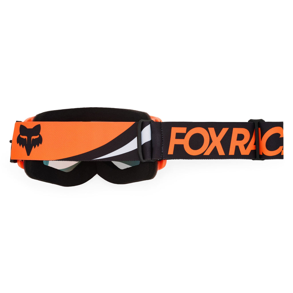 FOX Racing MAIN V3 DRAFT MX Goggles (Orange/Black) Mirror Red Lens