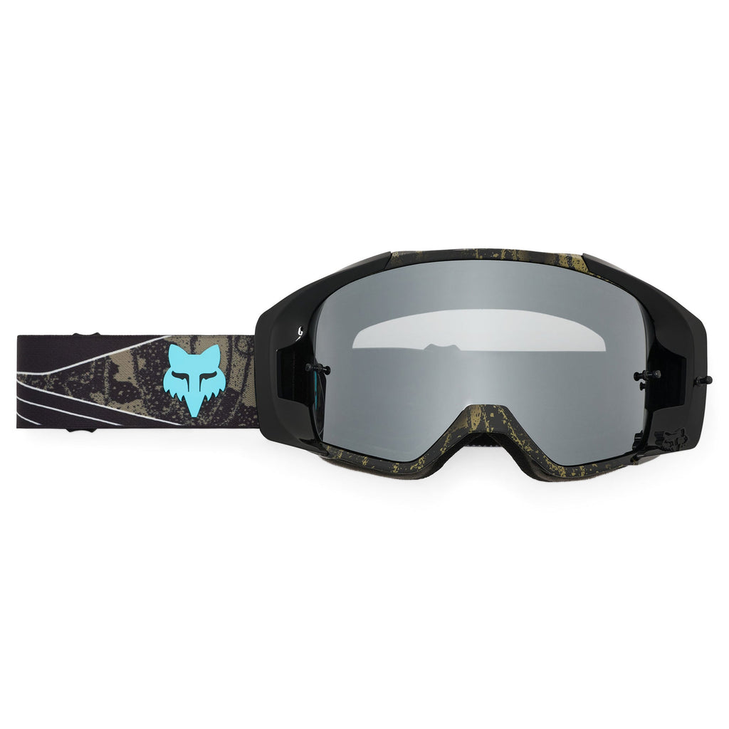 FOX Racing VUE APEX MX Goggles (Black) Mirror Silver Lens