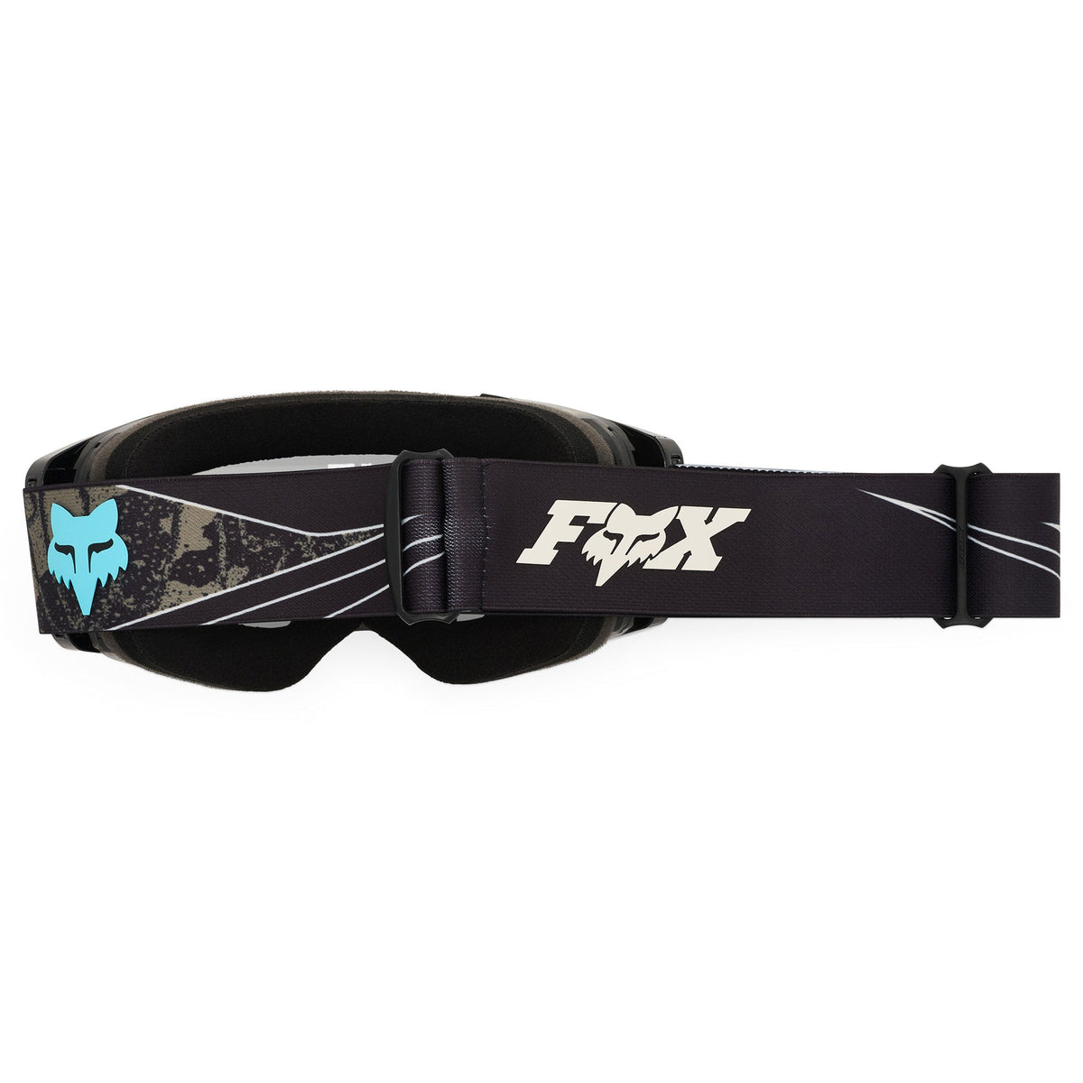 FOX Racing VUE APEX MX Goggles (Black) Mirror Silver Lens