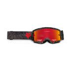 FOX Racing Youth MAIN ABYSS MX Goggles (Black/Grey) Mirror Red Lens