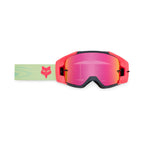 FOX Racing (Limited Edition) VUE VALIANT MX Goggles (Melon) VIVID Mirror Pink Lens