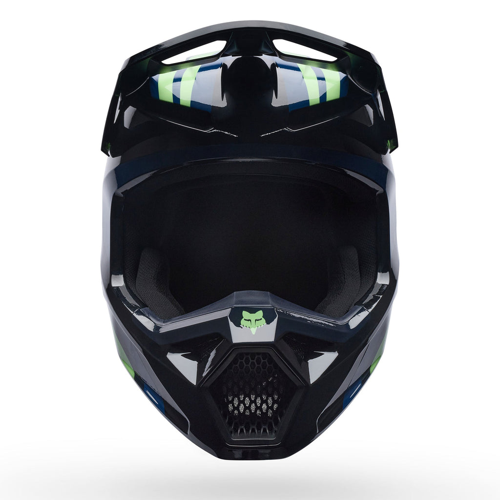 FOX Racing V1 MIPS DRAFT MX Helmet (Black/Green)
