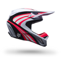 FOX Racing Youth V1 DRAFT MX Helmet (White/Pink/Grey)
