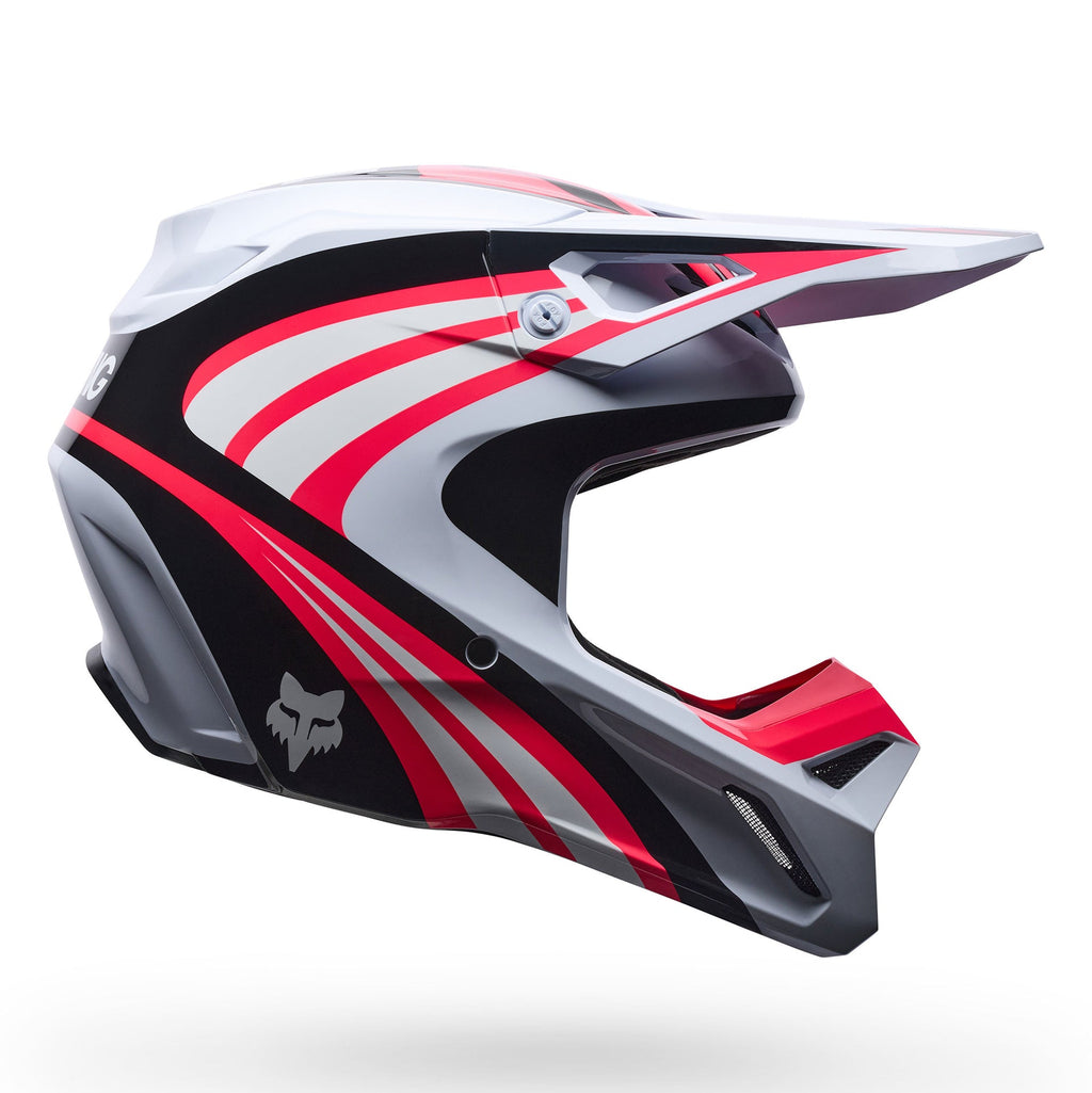 FOX Racing V1 MIPS DRAFT MX Helmet (White/Pink/Black)