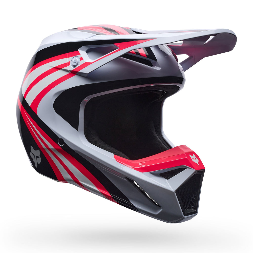 FOX Racing V1 MIPS DRAFT MX Helmet (White/Pink/Black)