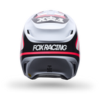 FOX Racing Youth V1 DRAFT MX Helmet (White/Pink/Grey)