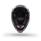 FOX Racing Youth V1 DRAFT MX Helmet (White/Pink/Grey)