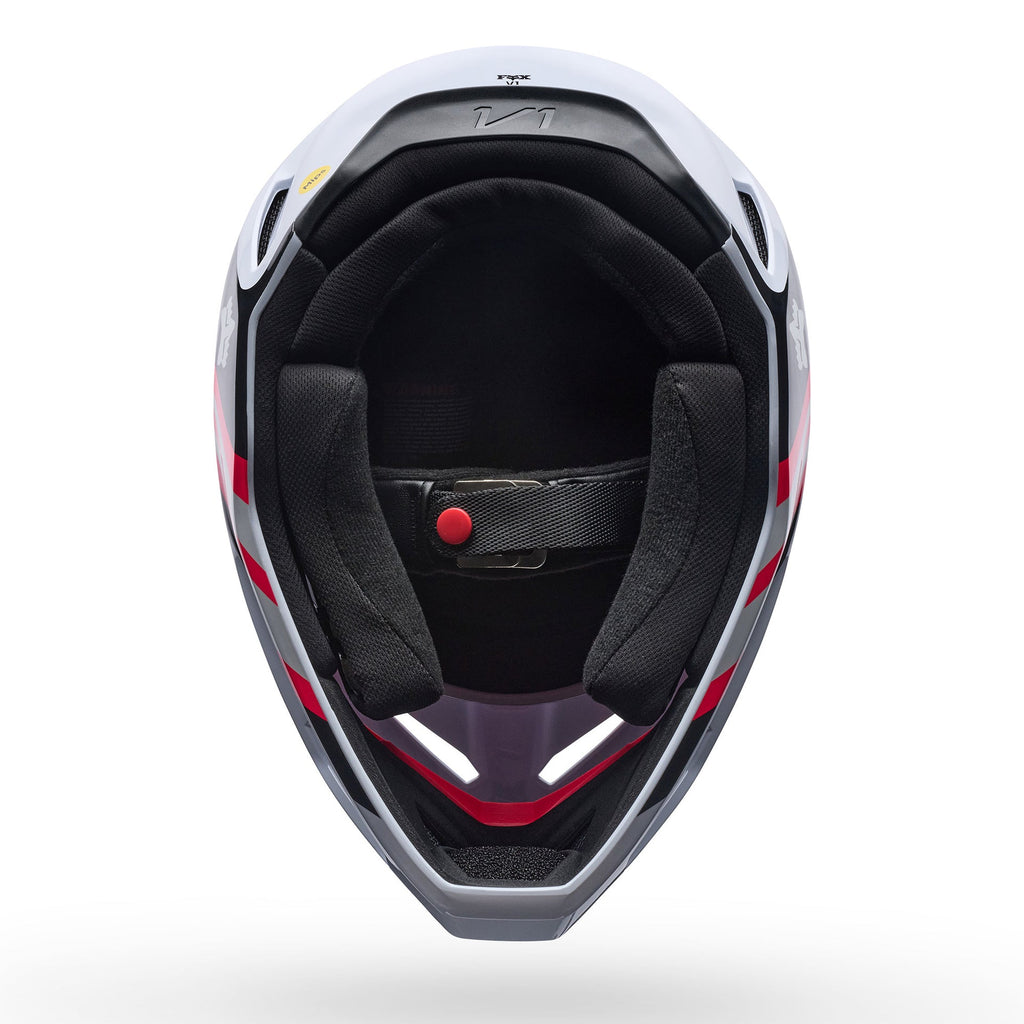 FOX Racing V1 MIPS DRAFT MX Helmet (White/Pink/Black)