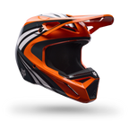 FOX Racing Youth V1 DRAFT MX Helmet (Orange/Black/White)