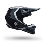 FOX Racing Youth V1 FRAME MX Helmet (Black/Grey/White)