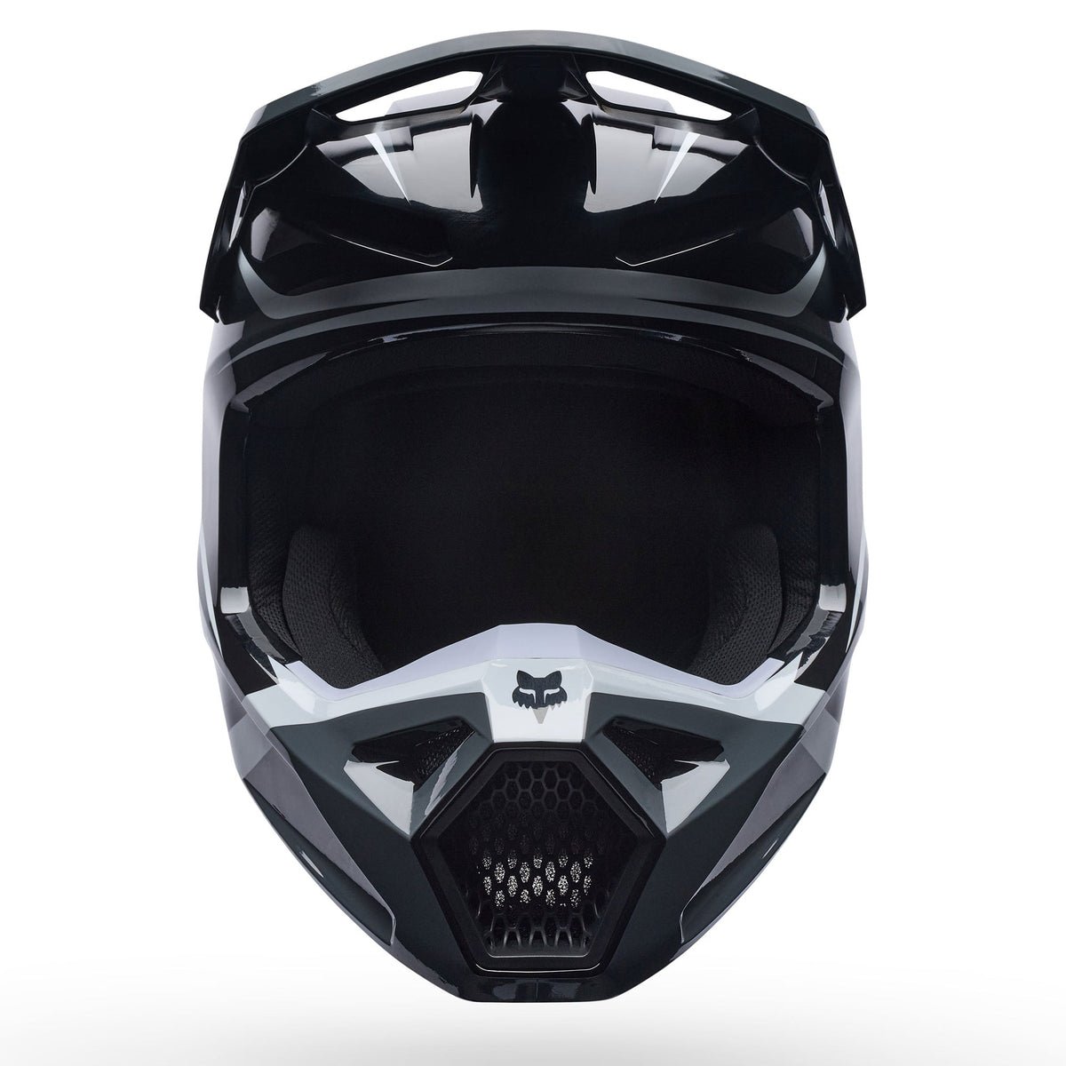 FOX Racing V1 MIPS FRAME MX Helmet (Black/Grey/White)