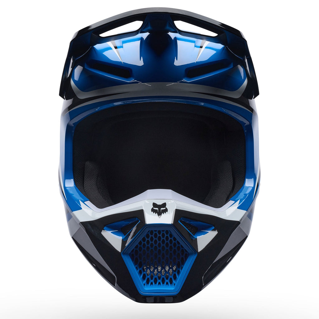 FOX Racing V1 MIPS FRAME MX Helmet (Blue/Grey/White)
