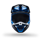 FOX Racing Youth V1 FRAME MX Helmet (Blue/Black/White)