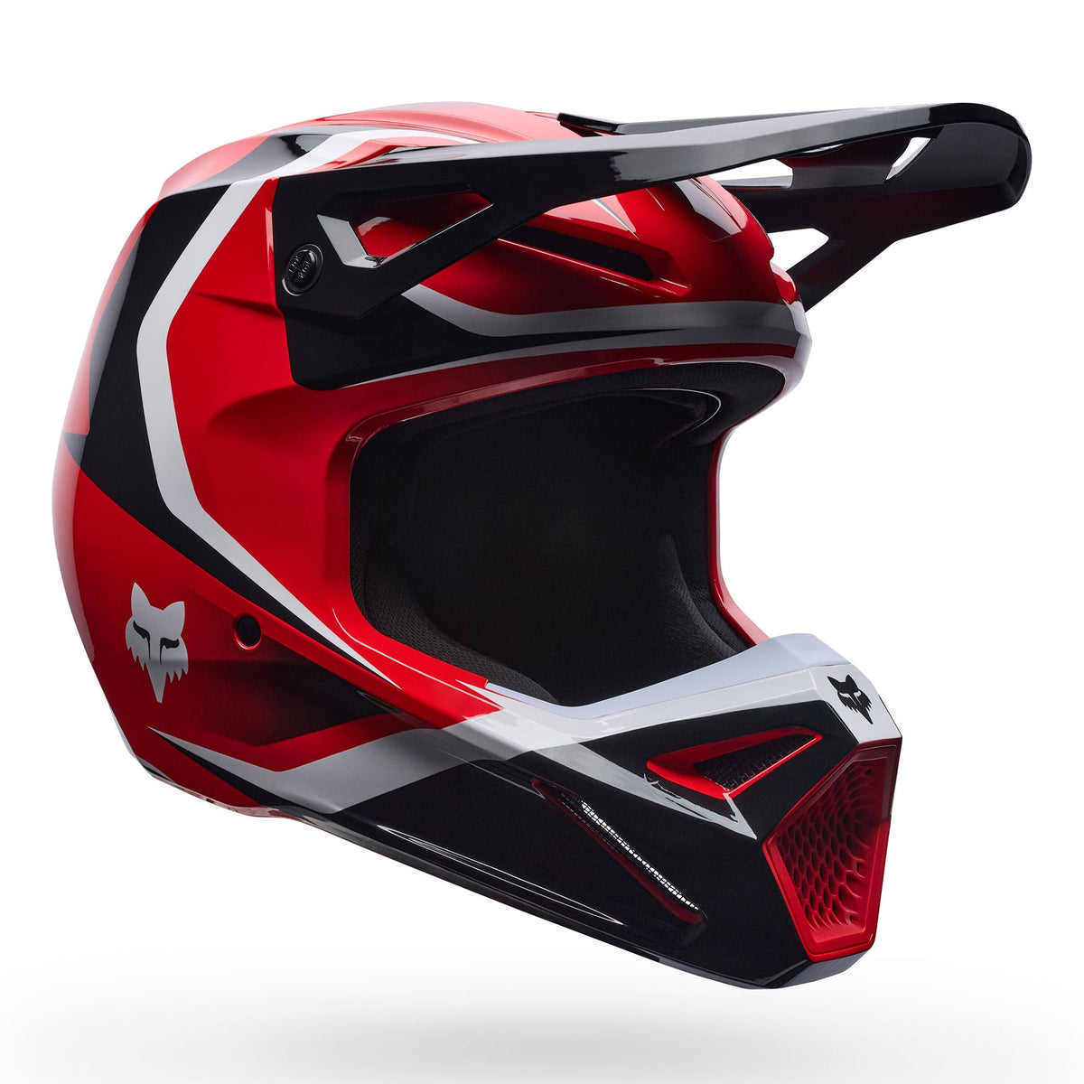 FOX Racing V1 MIPS FRAME MX Helmet (Red/Black/White)
