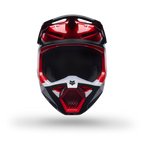 FOX Racing Youth V1 FRAME MX Helmet (Red/Black/White)