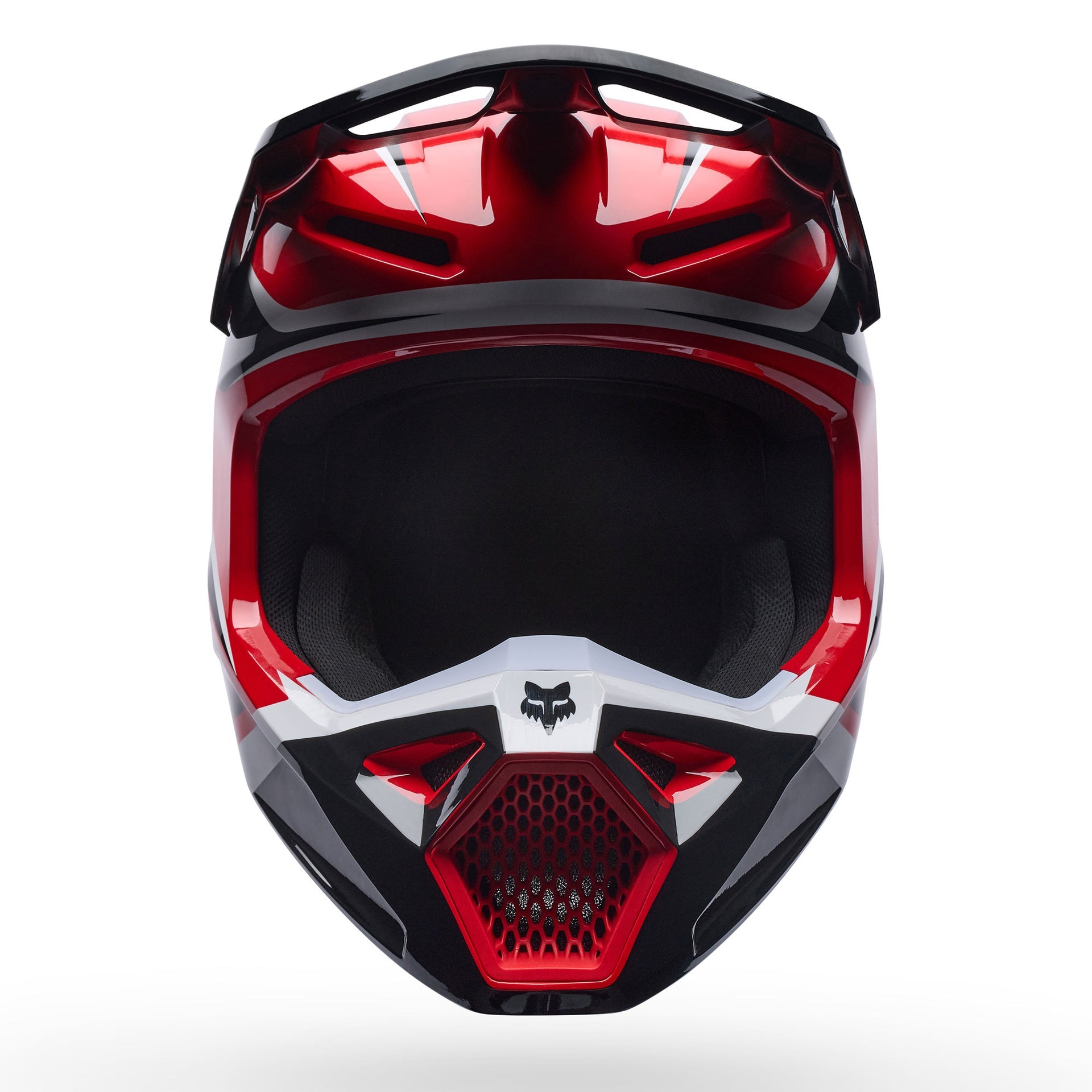 FOX Racing V1 MIPS FRAME MX Helmet (Red/Black/White)