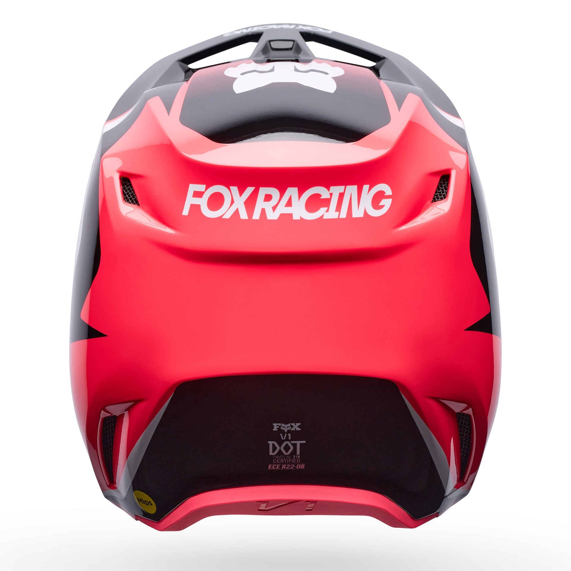 FOX Racing V1 MIPS FRAME MX Helmet (Neon Pink/Black/White)