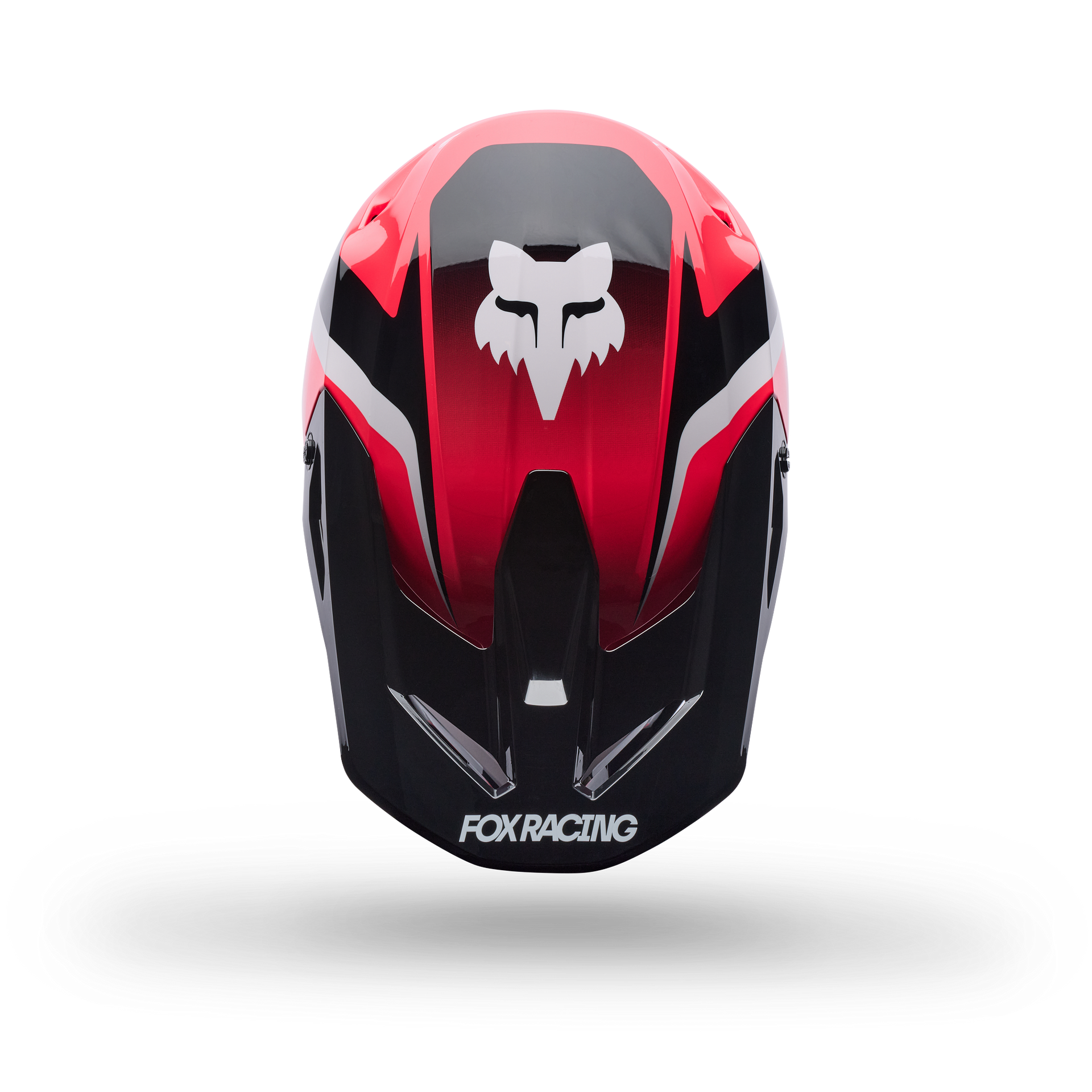 FOX Racing Youth V1 FRAME MX Helmet (Neon Pink/Black/White)